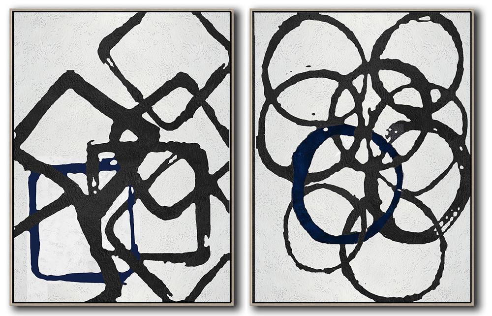 Set of 2 Minimal Art #S27